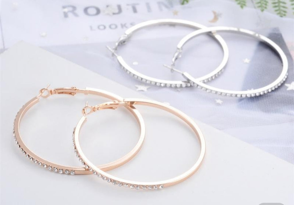 Bling Hoops